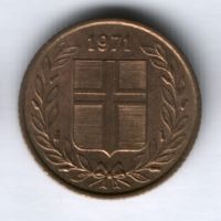 50 эйре 1971 г. Исландия