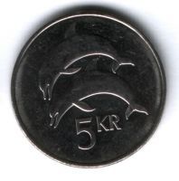 5 крон 2008 г. Исландия
