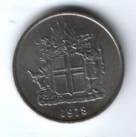 5 крон 1978 г. Исландия