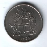5 крон 1978 г. Исландия