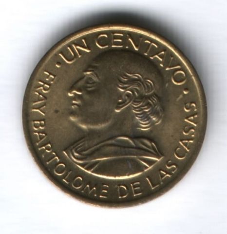 1 сентаво 1970 г. Гватемала UNC