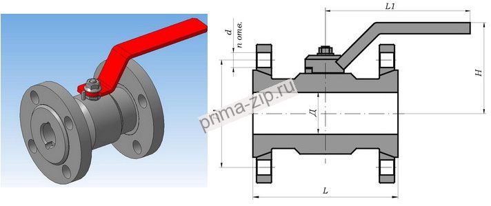 Шаровые краны КШФ (краны КШ.Ф)
