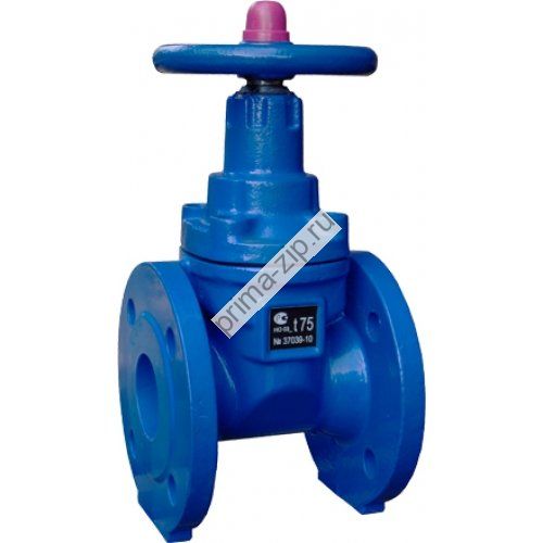 Задвижка с обрезиненным клином 30ч39р   Ду50 Ру16