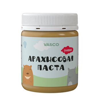 Арахисовая паста (Сладкая) (VASCO)