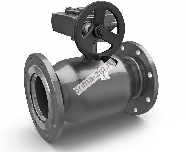 Кран шаровый стальной фланцевый КШЦФ Ду 350 Ру 16