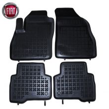 Коврики Fiat Fiorino от 2007 - 2018 в салон резиновые Rezaw Plast (Польша) - 4 шт.