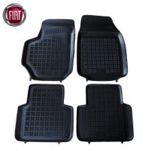 Коврики Fiat Croma II от 2005 - 2010 в салон резиновые Rezaw Plast (Польша) - 4 шт.