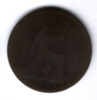 1 пенни 1863 г. Великобритания