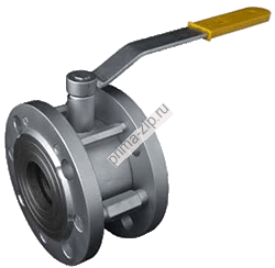 Кран шаровый фланцевый разборный 11с42п Ру-16 Ду-125