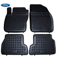 Коврики Ford Focus II от 2004 - 2011 в салон резиновые Rezaw Plast (Польша) - 4 шт.