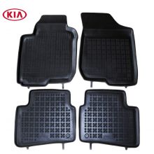 Коврики Kia Ceed I от 2006 - 2012 в салон резиновые Rezaw Plast (Польша) - 4 шт.