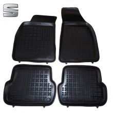 Коврики Seat Exeo от 2008 - 2013 в салон резиновые Rezaw Plast (Польша) - 4 шт.