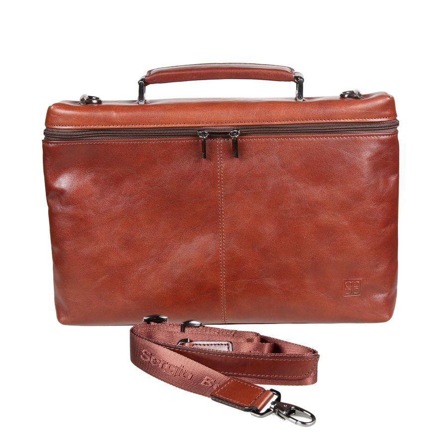 Портфель Sergio Belotti 9308 milano brown