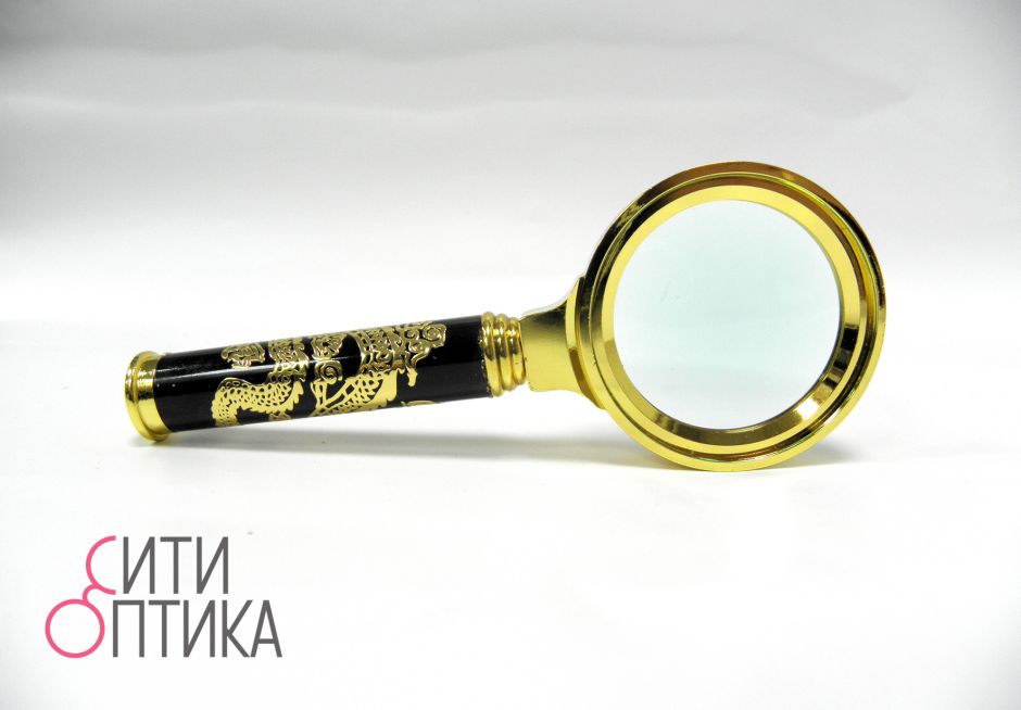 Лупа для чтения Magnifier 90 мм "Дракон"