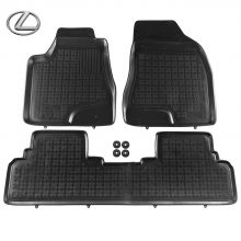 Коврики Lexus RX III от 2009 - 2012 в салон резиновые Rezaw Plast (Польша) - 3 шт.