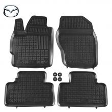 Коврики Mazda CX7 от 2009 - 2012 в салон резиновые Rezaw Plast (Польша) - 4 шт.