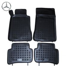 Коврики Mercedes C (W203) от 2000 - 2007 в салон резиновые Rezaw Plast (Польша) - 4 шт.