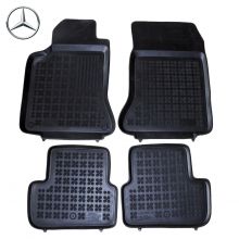 Коврики Mercedes GLA (X156) от 2013 в салон резиновые Rezaw Plast (Польша) - 4 шт.