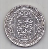 2 кроны 1923 г. AUNC. Дания