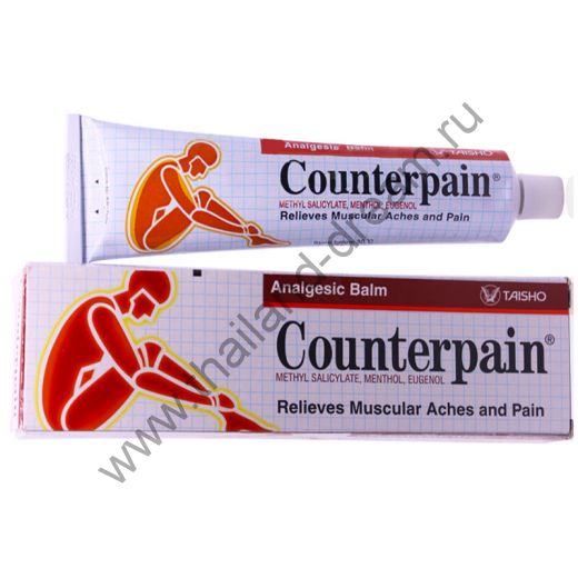 БОЛЕУТОЛЯЮЩАЯ РАЗОГРЕВАЮЩАЯ МАЗЬ COUNTERPAIN 120ГР