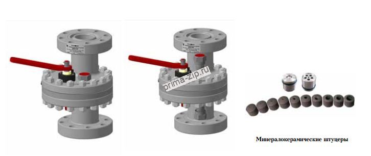 Задвижка дисковая штуцерная ЗДШ65-350М