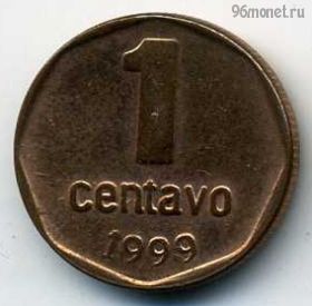 Аргентина 1 сентаво 1999