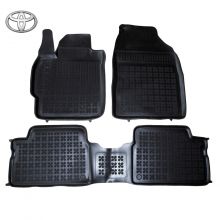 Коврики Toyota Auris l от 2006 - 2012 в салон резиновые Rezaw Plast (Польша) - 3 шт.