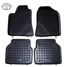 Коврики Toyota Avensis II (T250) от 2003 - 2008 в салон резиновые Rezaw Plast (Польша) - 4 шт.