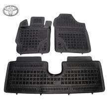 Коврики Toyota Yaris III 5D от 2011 - 2014 в салон резиновые Rezaw Plast (Польша) - 3 шт.