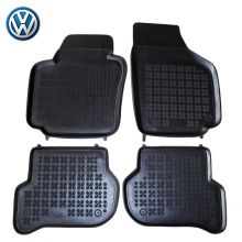 Коврики Volkswagen Golf V Plus от 2005 - 2014 в салон резиновые Rezaw Plast (Польша) - 4 шт.