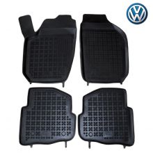 Коврики Volkswagen Polo от 2002 - 2009 в салон резиновые Rezaw Plast (Польша) - 4 шт.