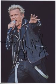 Автограф: Билли Айдол / Billy Idol