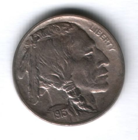 5 центов 1913 г. США, AUNC