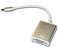 Кабель USBC(m)-VGA(f)