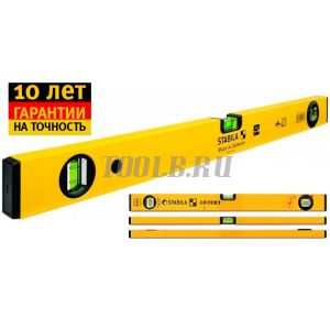 STABILA 70W, 40см (1верт.,1гориз., с угломером,  точн. 0,5мм/м) - уровень пузырьковый