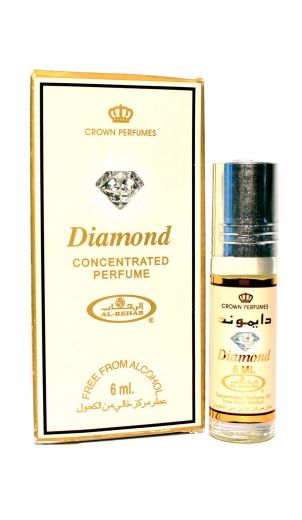 Арабские масляные духи Diamond | Дайамонд (Бриллиант) | 6 мл | Al-Rehab | Женский