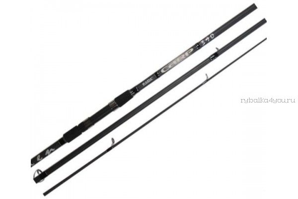 Удилище карповое штекерное Kaida  GOLDEN CARP 3,9м тест 0-120g Артикул: 124-390-42