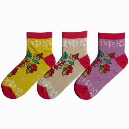 Носки женские С2182 "Хохлома"