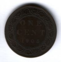 1 цент 1903 г. Канада