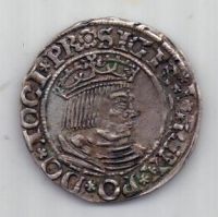 1 грош 1533 г. Данциг. Польша