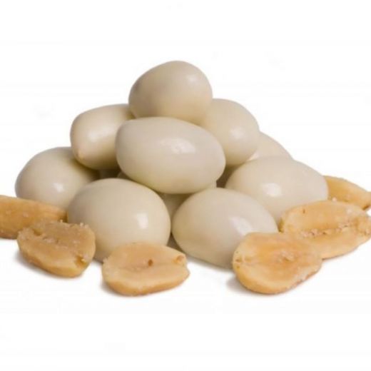 Арахис в белом шоколаде
