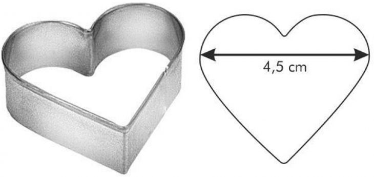 Формочка сердце DELICIA Tescoma 631016