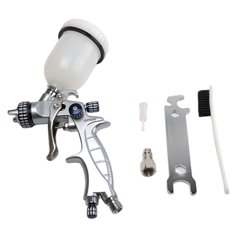 Isistem Краскораспылитель ISISTEM ISPRAY MJ 11 с верхним бачком 125мл, сопло D 1.0мм (шт.)