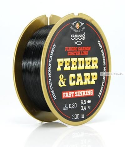 Монофильная леска Cralusso Feeder & Carp fluro carbon coat 150 м