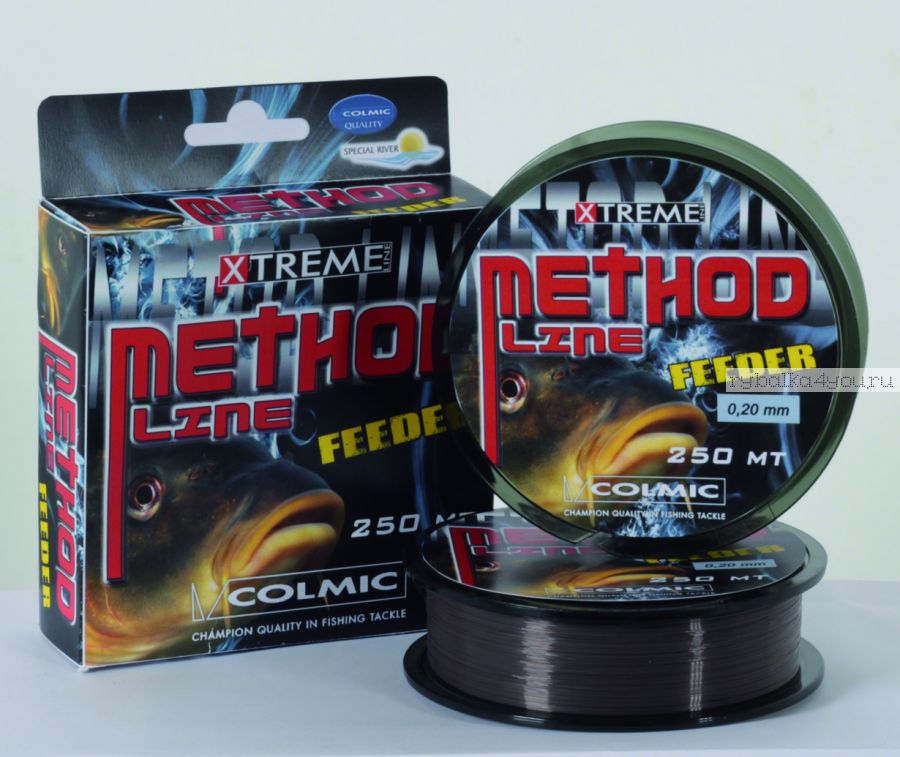 Монофильная леска Colmic  Method Feeder 250 м