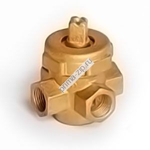 11б23бк Кран четырехходовой сальниковый латунный