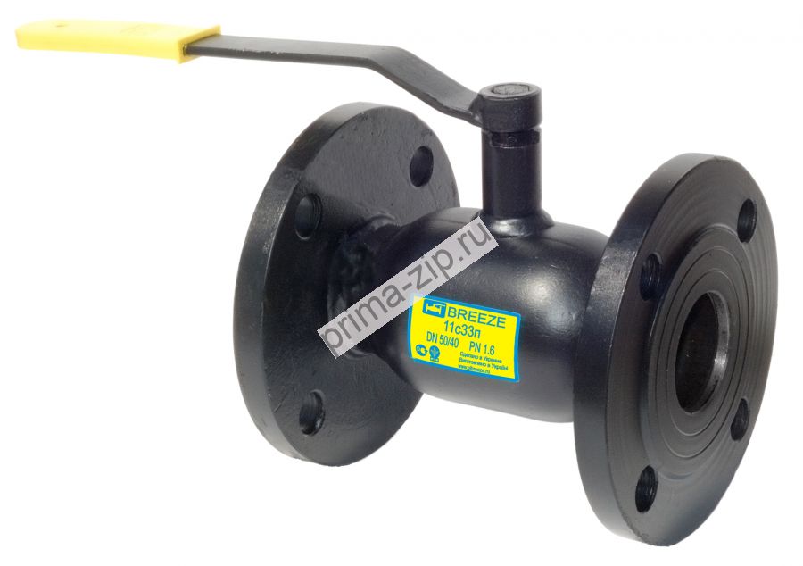 11с33п Кран шаровой стальной фланцевый
