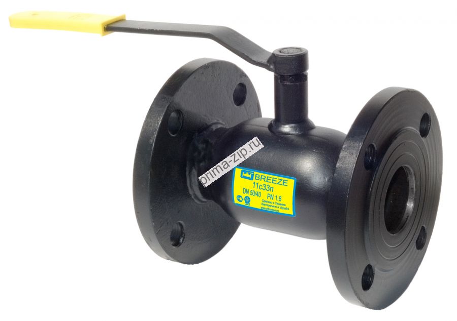 11с33п Кран шаровой стальной фланцевый