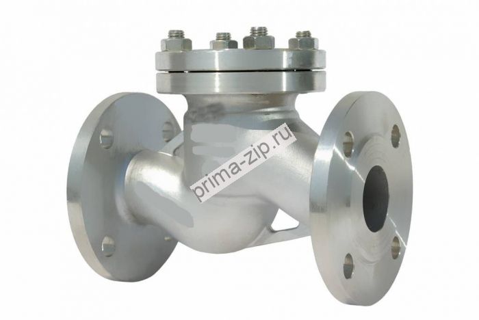16нж10нж Клапан обратный подъемный фланцевый нержавеющий