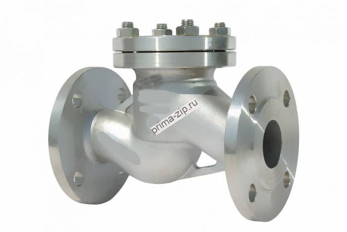 16нж10нж Клапан обратный подъемный фланцевый нержавеющий